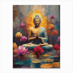 Buddha Meditation 2 Canvas Print