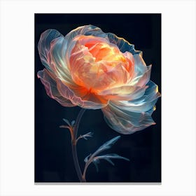 Peony 1 Canvas Print