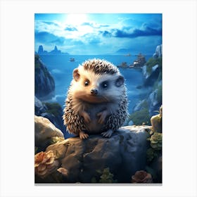 Hedgehog Canvas Print