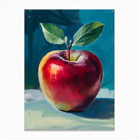 Apple In Matisse Painting Style 2 Canvas Print