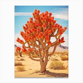 Yucca Brevifolia Subsp Canvas Print