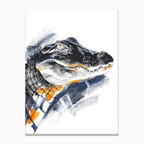 Alligator 10 Canvas Print