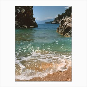 Mediterranean Beach Canvas Print