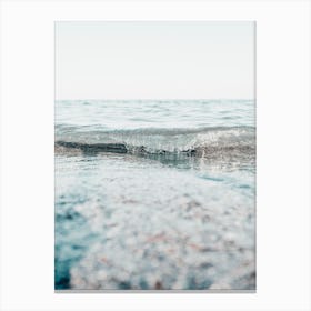 Tales Of The Tides, Santorini Canvas Print