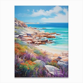 A Painting Of Cape Le Grand National Park, Western Australia 3 Canvas Print