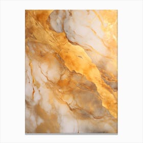 Golden Marble Canvas Print