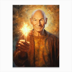 Patrick Stewart (1) Canvas Print