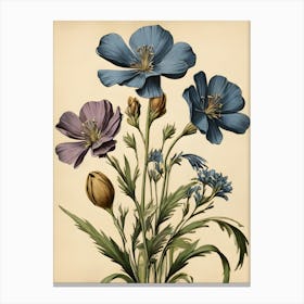 Botanical Elegance Canvas Print