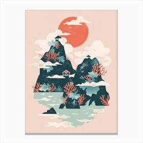 Japanese Landscape 1 Canvas Print