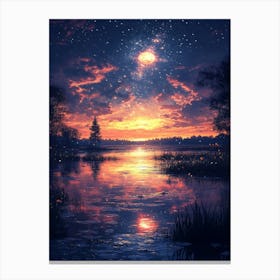 Night Sky 15 Toile