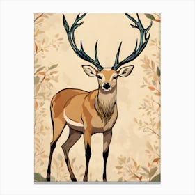 Deer art 1 Canvas Print