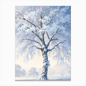 Winter Tree Canvas Print