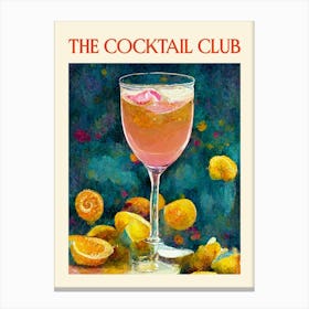 The Cocktail Club 5 Canvas Print