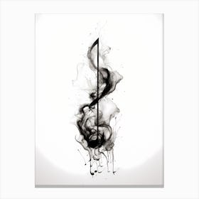 Music Note Canvas Print