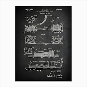 Ski Art Ski Gifts Ski Decor Ski Sign Ski Patent Print Ski Wall Art Ski Patent Print Ski Poster Ski Print Ski Binding Ss6101 Canvas Print