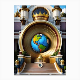 King Of The World Canvas Print