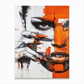 'The Face' 11 Canvas Print