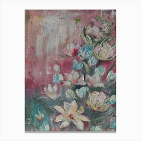 Flowers In Pink Canvas Print