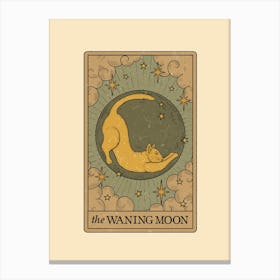 The Waning Moon 2 Canvas Print