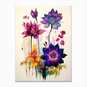 Lotus Flowers 2 Canvas Print