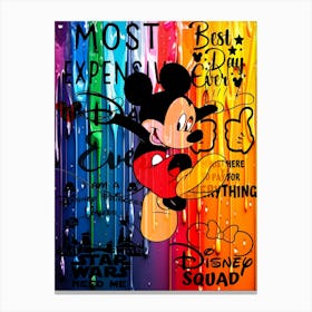 Mickey 6 Canvas Print