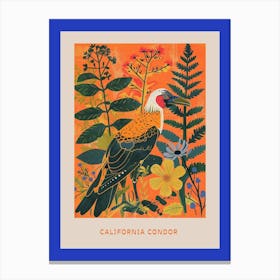 Spring Birds Poster California Condor 2 Canvas Print