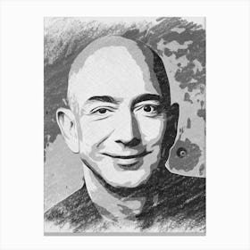 Jeff Bezos Canvas Print