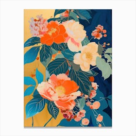 Great Japan Hokusai Japanese Floral 18 Canvas Print