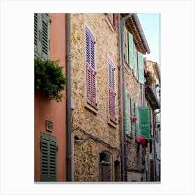 Shutters to Show-off | Antibes France photography print Canvas Print