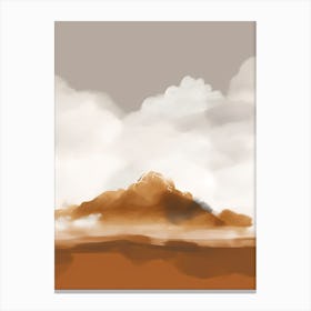 Peak Of Serenity Canvas Print
