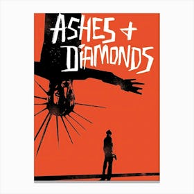 Ashes And Diamonds (1958) Canvas Print