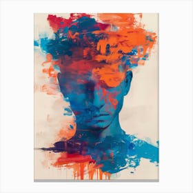 'The Face' 13 Canvas Print