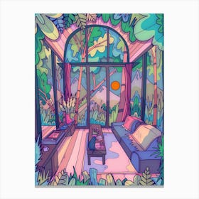 A Forest Home Canvas Print