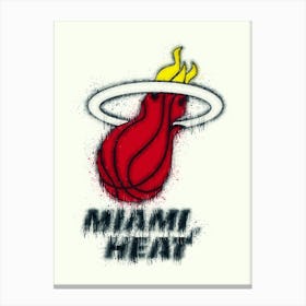 Miami Heat 1 Canvas Print