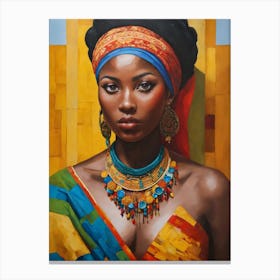 African Woman 2 Canvas Print