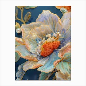 Flower Painting Canvas Print