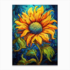 Sunflower Painting 1 Canvas Print
