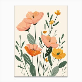 Poppies 133 Canvas Print