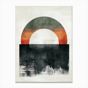 Cauchy Bauhaus Mid Century Canvas Print