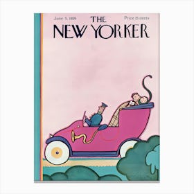 New Yorker 6 Canvas Print