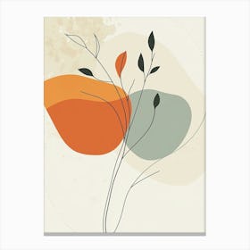 Abstract Flower 65 Canvas Print