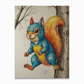 Squirrel 7 Canvas Print