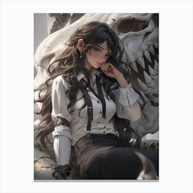 Anime Girl 5 Canvas Print