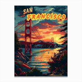 San Francisco Bridge Canvas Print