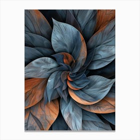 Abstract Flower 26 Canvas Print