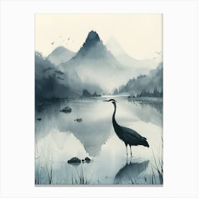 Heron Canvas Print