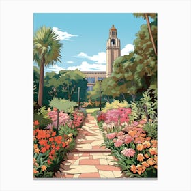 Bok Tower Gardens Usa  Illustration 2  Canvas Print