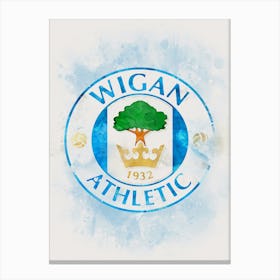 Wigan Athletic 5 Canvas Print