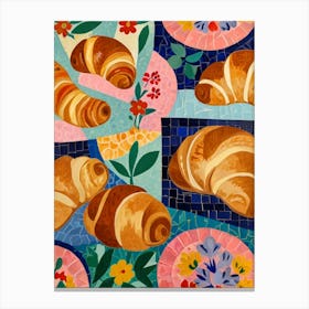 Croissants Canvas Print