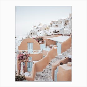 Terracotta House, Santorini Canvas Print